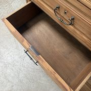 Large renovated country antique wardrobe