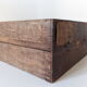 Old wooden workshop drawer