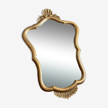 Mirror golden frame 69x45cm