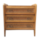 Commode vintage en rotin
