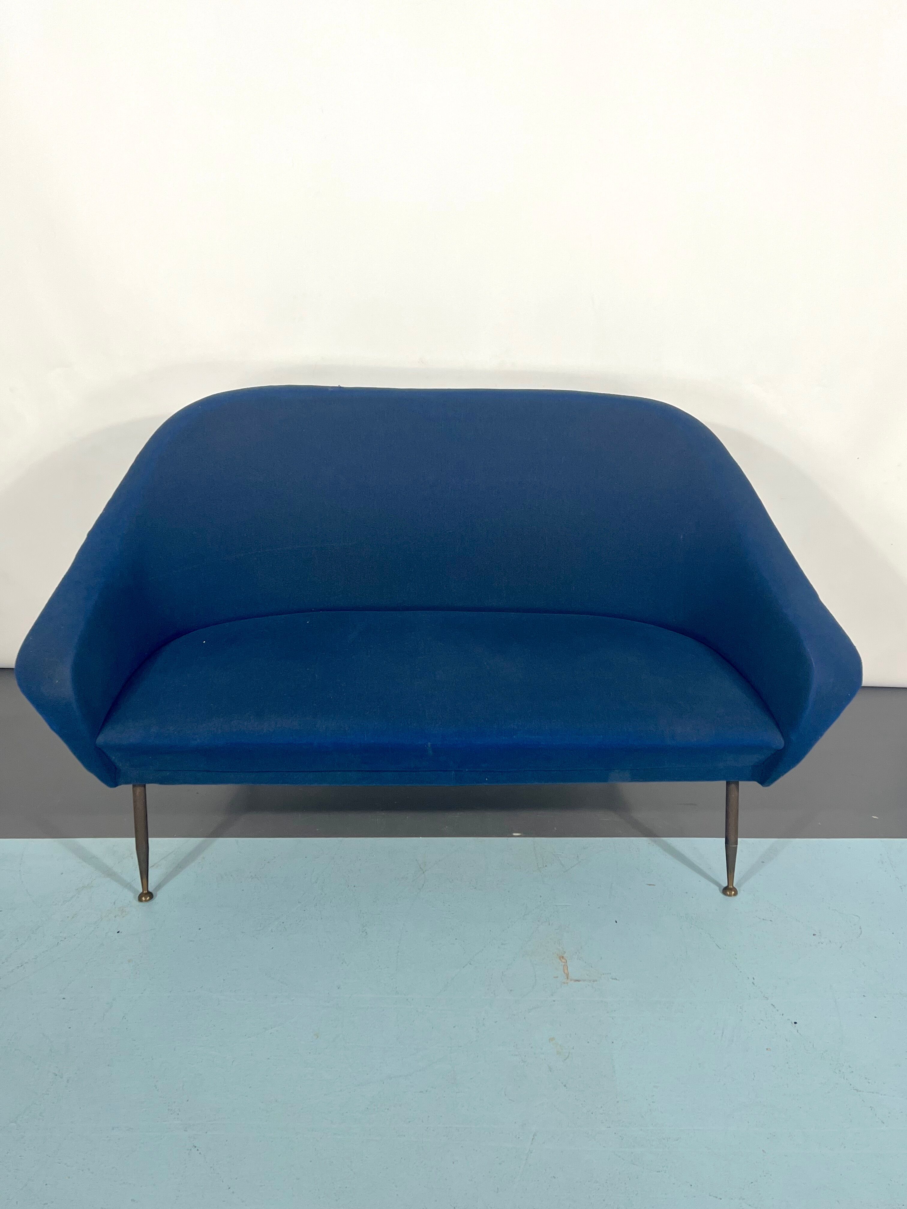 Mid-century modern loveseat and armchairs 50s