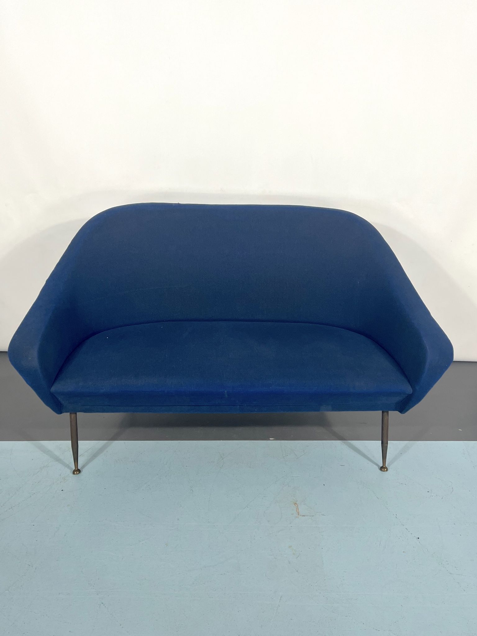 Mid-century modern loveseat and armchairs 50s