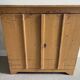 Antique Parisian sideboard with patinated wood / jam cabinet