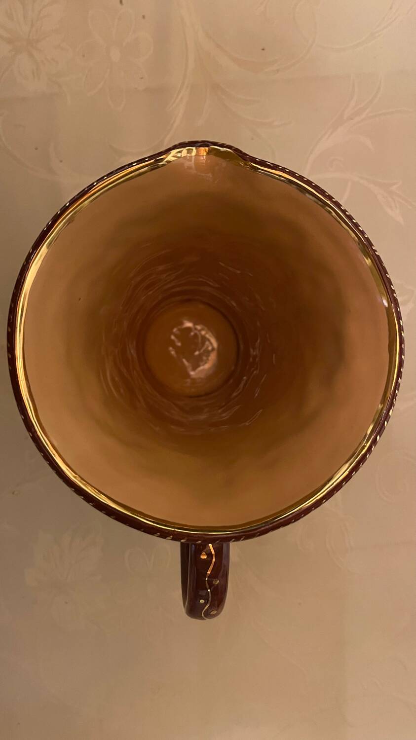 Vintage Deruta sign vase