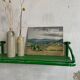 Painting oil landscape countryside 1942