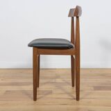 Mid-Century Teak Dining Table & Chairs by Hans Olsen for Frem Røjle, 1960s, Set of 5