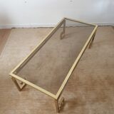 Table basse en laiton
