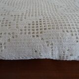Antique crochet bed cover 240 x 190 cm