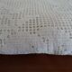 Antique crochet bed cover 240 x 190 cm