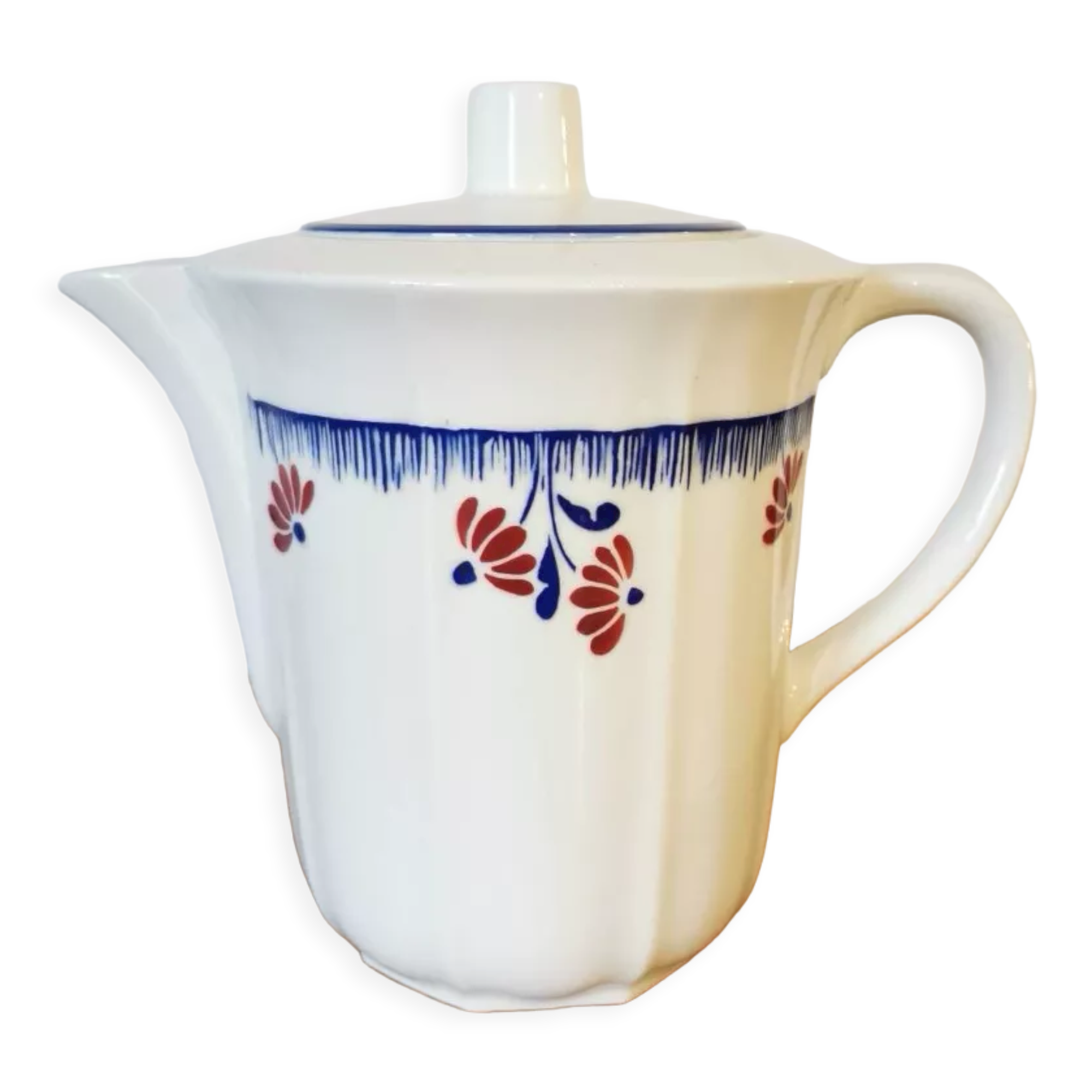 Old Badonviller earthenware coffee maker