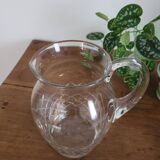 Pichet n°1 en cristal ciselé / taillé