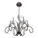 Metal chandelier