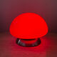 Vintage mushroom lamp in opaline from the 1980s.