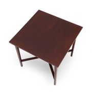 Square wooden table, 1940s.