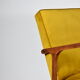 Velvet armchair model 04-b, 1970s, yellow fabric