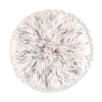 Juju hat white speckled gray 60 cm