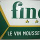 Ancient Enamelplate Sparkling Wine of the Snows FINETTE a Arbois (39 )
