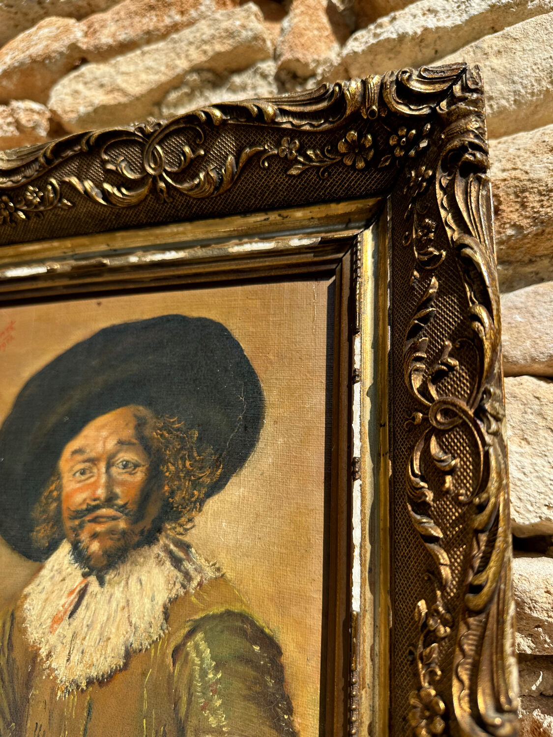 Painting signed M.Sinet