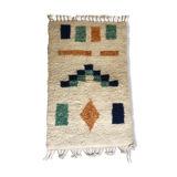 Moroccan Berber carpet Beni Ouarain 2x1.27m