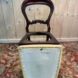 Set of 6 Louis XV mahogany chairs