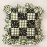 Coussin patchwork