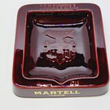 Imposant cendrier publicitaire en céramique Martell Cognac