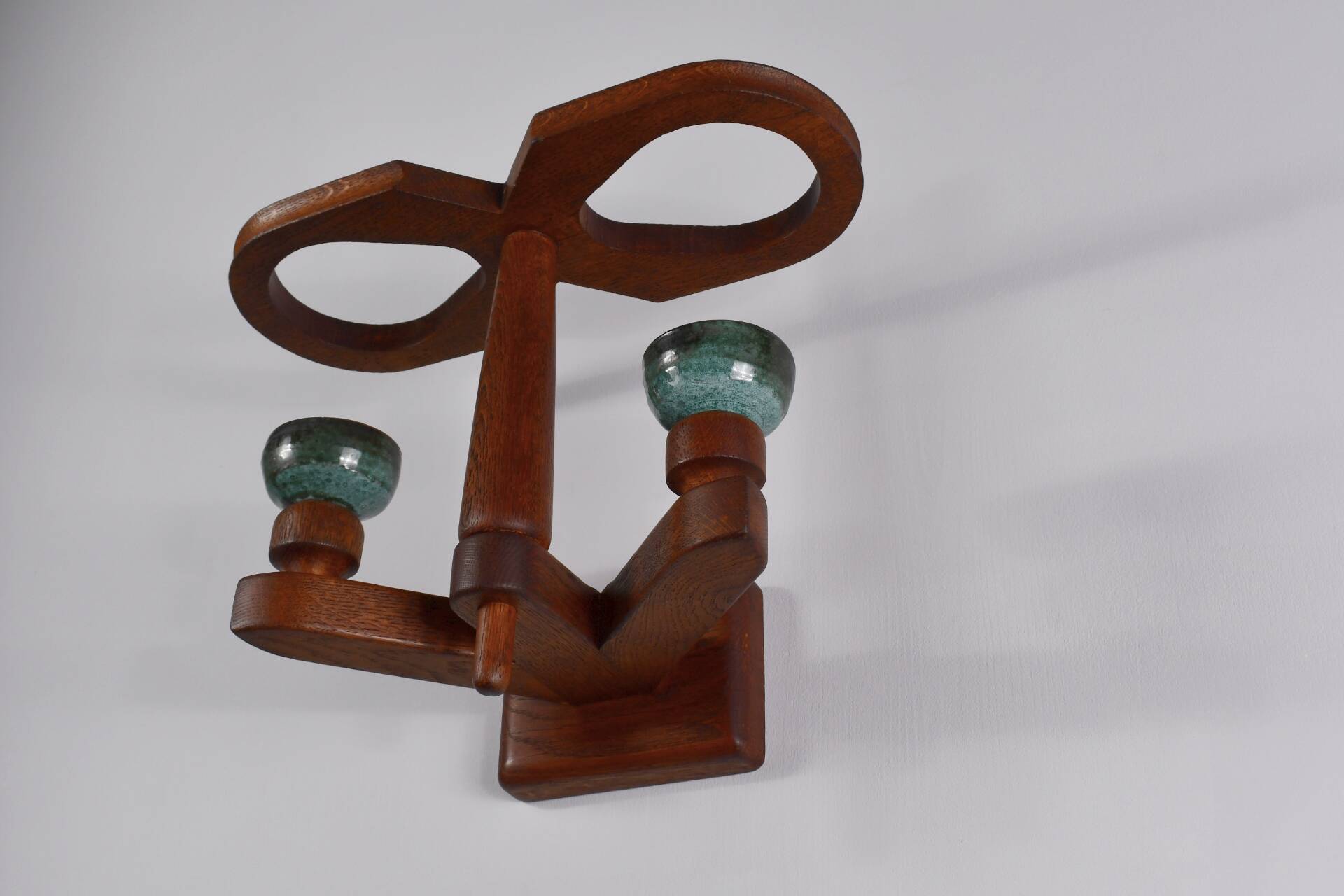 Wall lamp by Guillerme et Chambron for Votre Maison. 1960s (A)