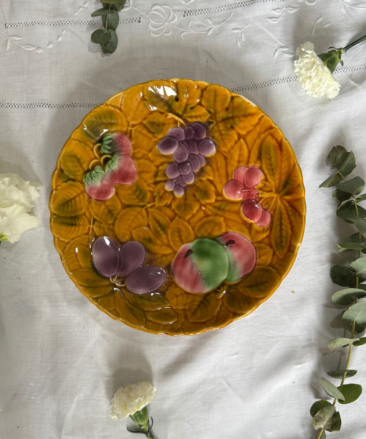 Vintage slipware plate