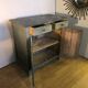 Buffet parisien gris patine ancienne