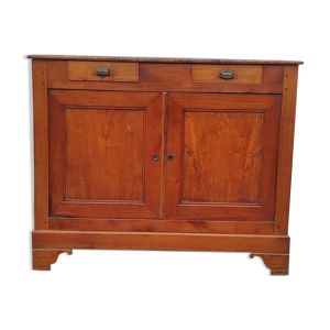 Ancien buffet parisien - portes tiroirs meuble