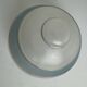 Ancienne lampe a poser laiton & verre vintage