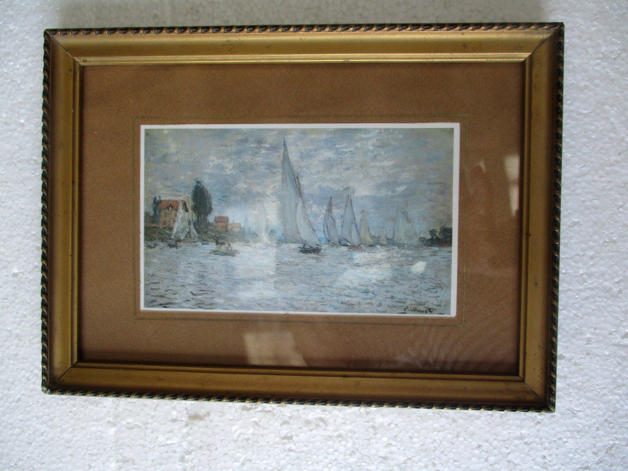 Old gilded wood frame for subject of 150 x 215