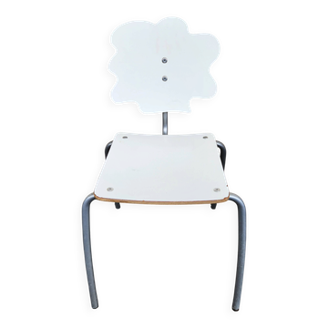 Child's chair cloud vintage design - Agatha Ruiz de la Prada x Amat - White