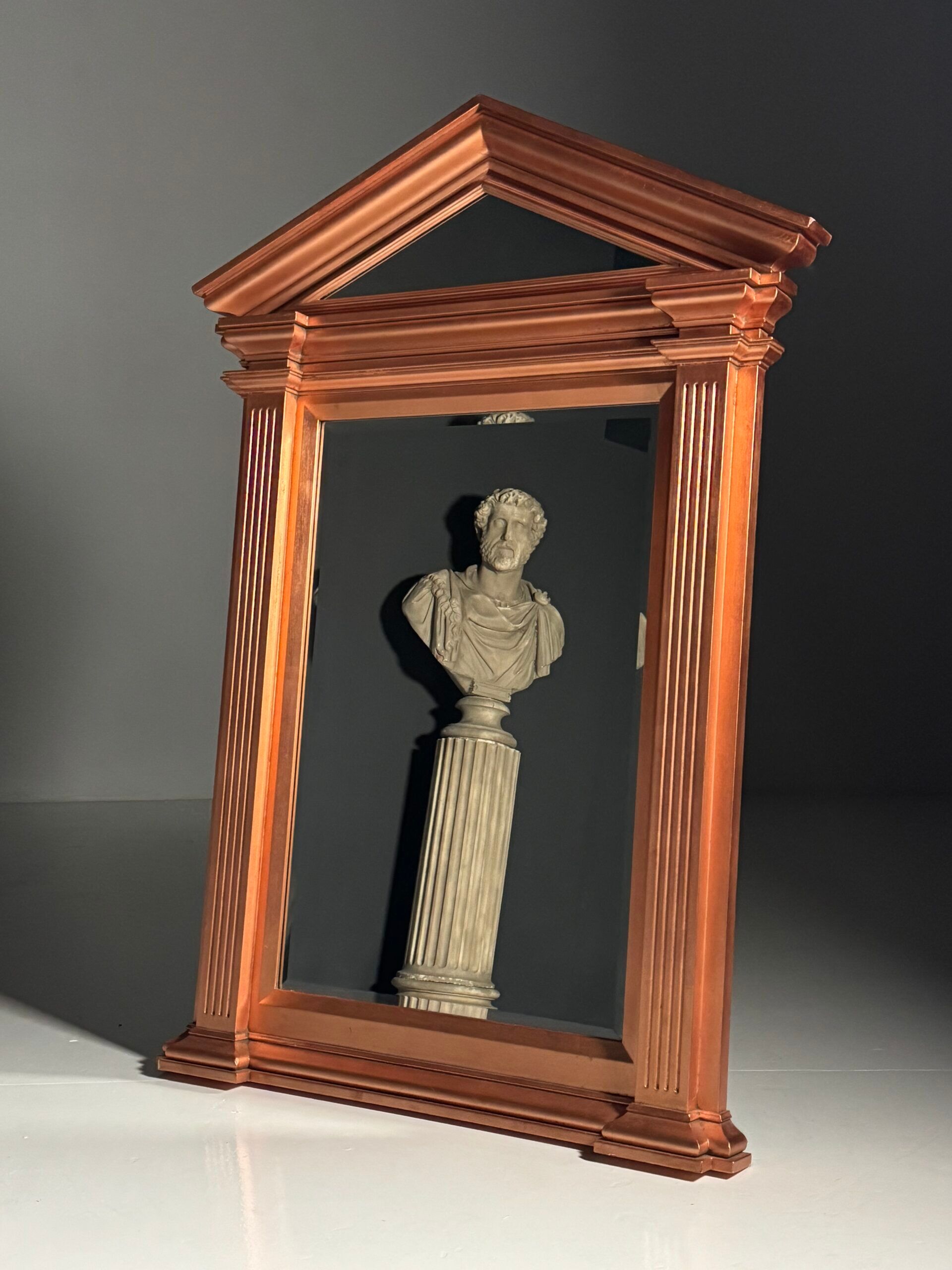 Neoclassical mirror copper colour