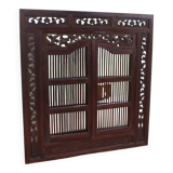 Large Indonesian shutter window mirror 120 x 130