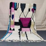 Berber rug in natural wool 2.5 x 1.5 m