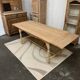 Table de ferme en chêne massif avec rallonges