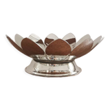 Empty metal flower pocket