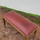 Art Deco piano stool bench in original Skai.