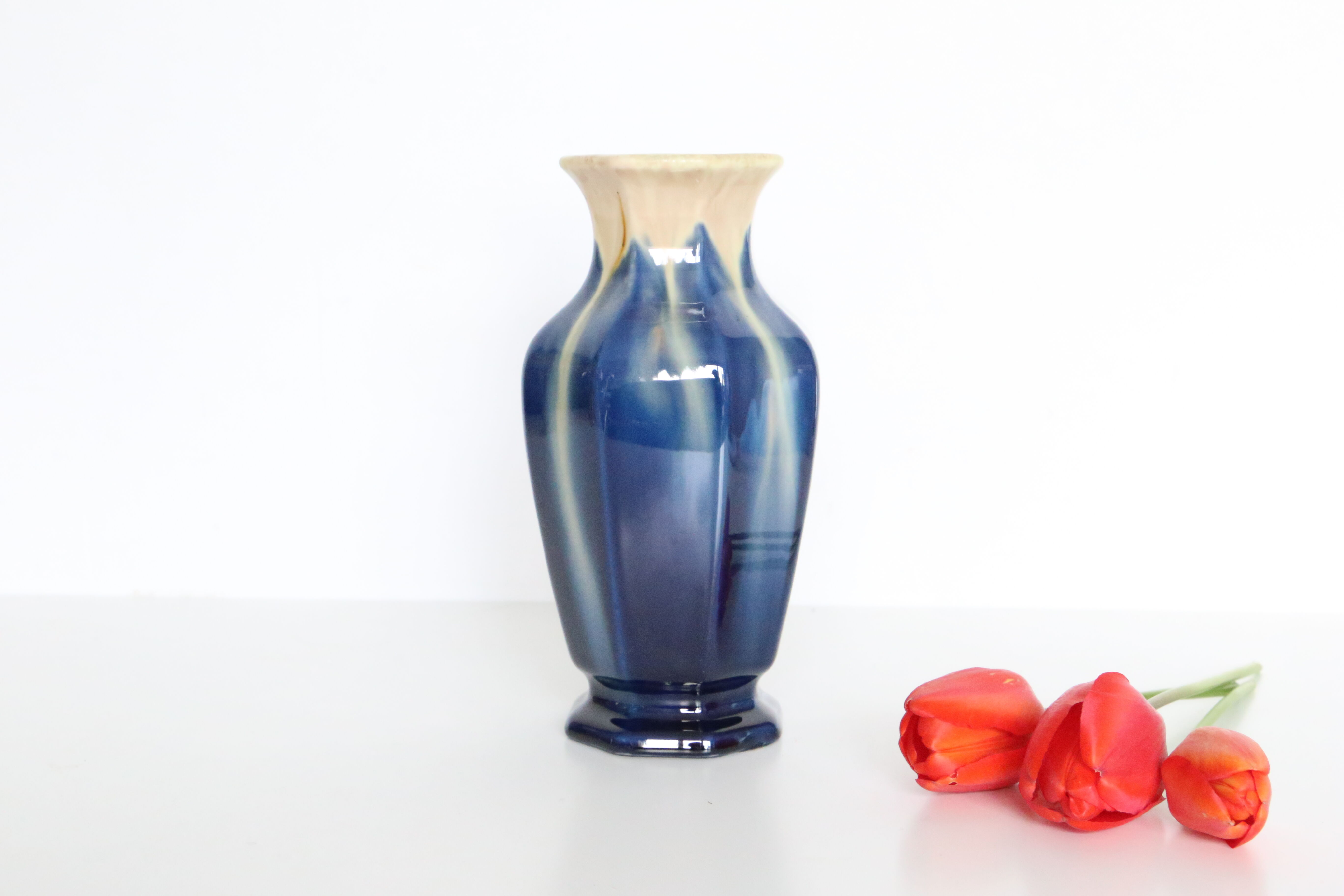 De Bruyn ceramic vase, Lille, France, antique ceramics