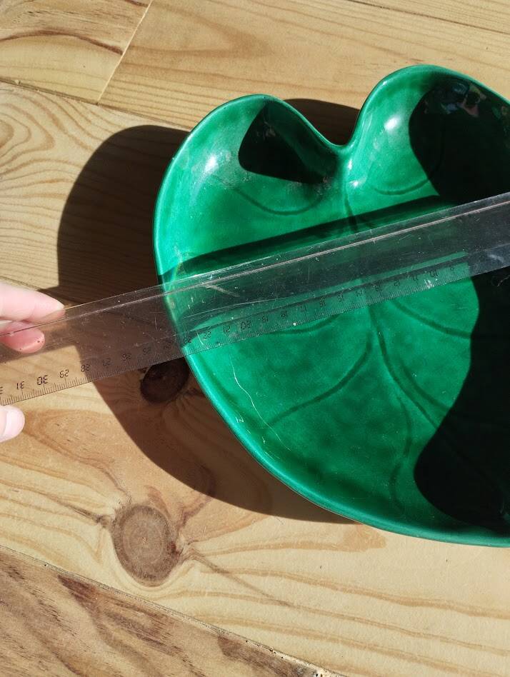 large plate / pocket emptying bowl