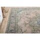 1970s Vintage Persian Handmade Wool Cotton Pink Oversized Rug 300x379