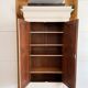 Walnut wardrobe, early 20th century