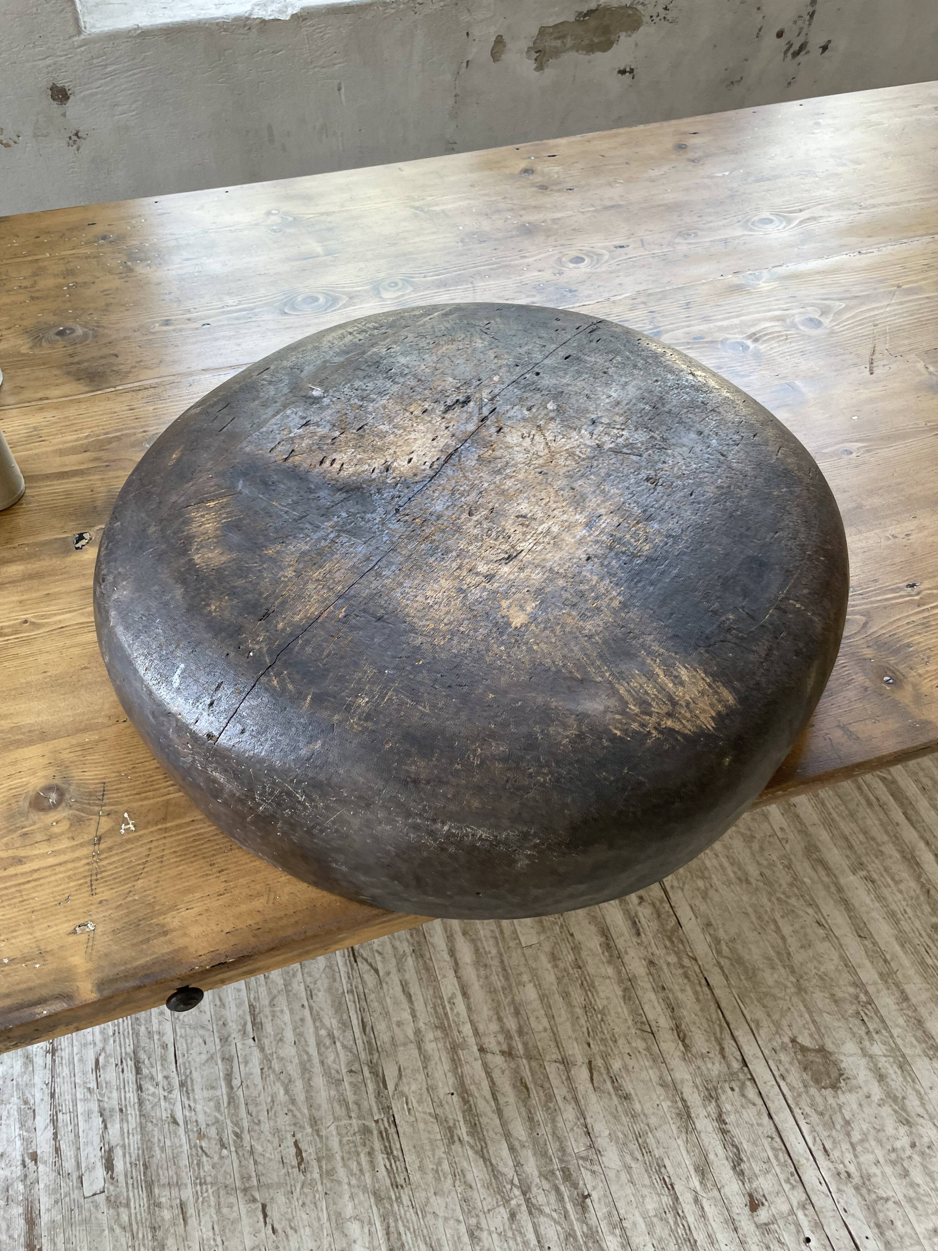 Plat en bois berbère XXL