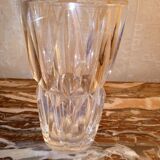 Vase en cristal taillé St Louis