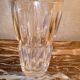 St Louis-cut crystal vase