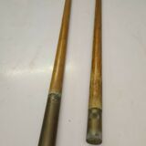 Vintage wooden trains