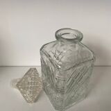 Carafe à whisky en verre ciselé