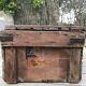 Wooden and metal military case, circa 1960
