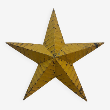 Yellow amish star 74cm